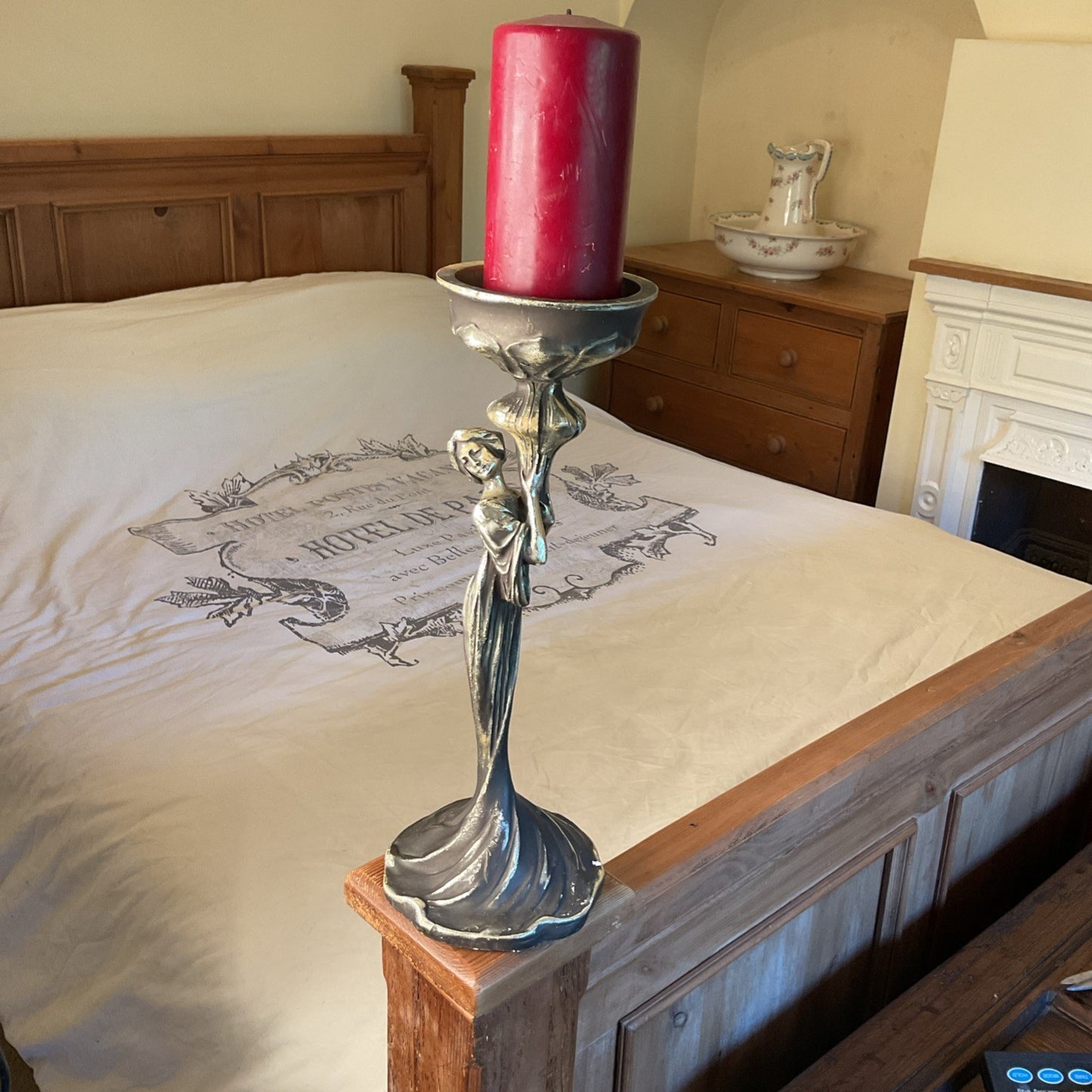 Italian Lady Candle Holder