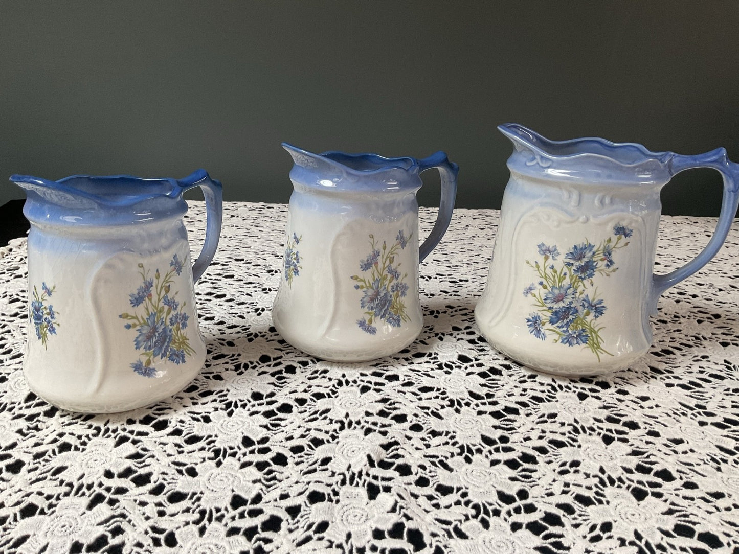 The Reme Collection Blue Jugs (Set of 3)