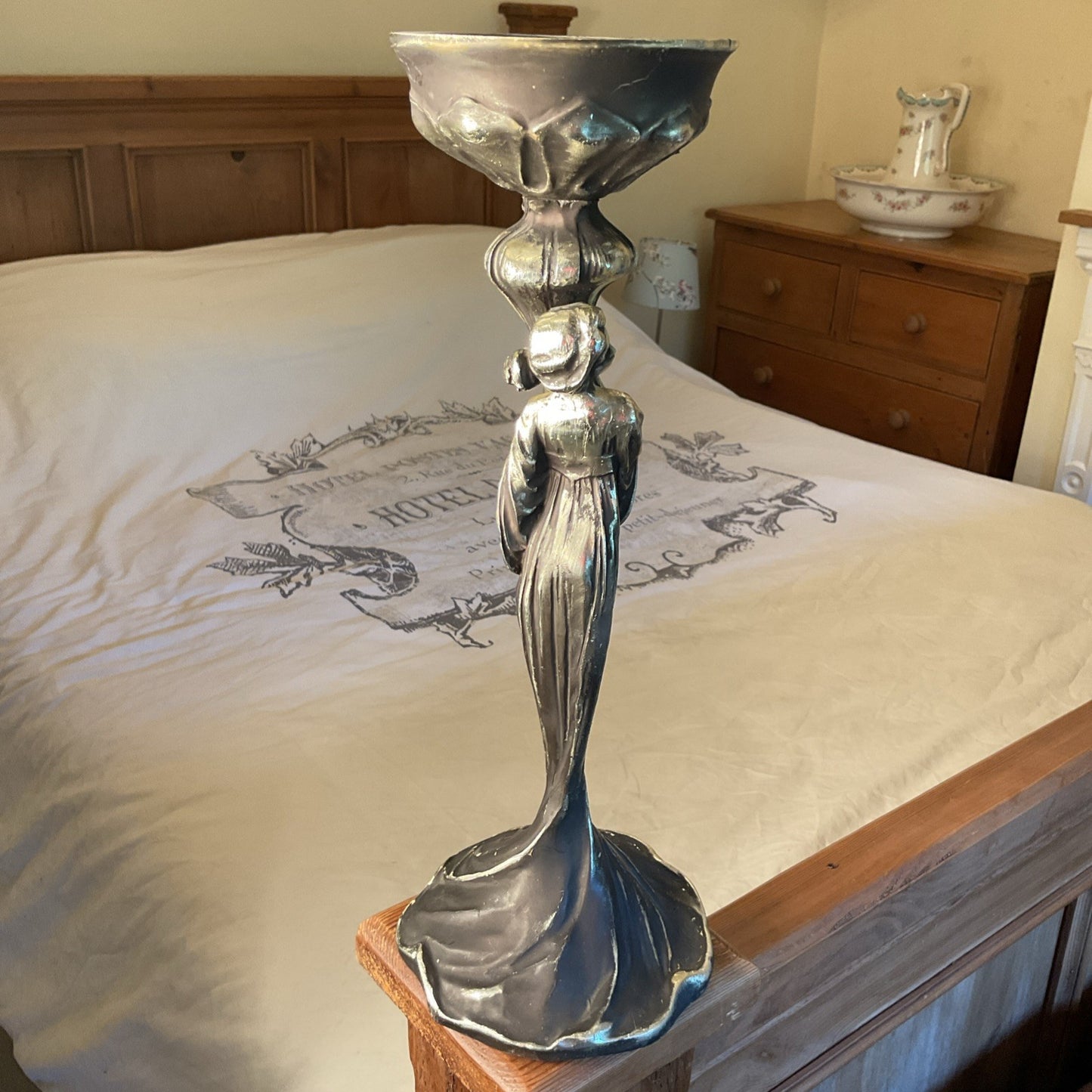 Italian Lady Candle Holder