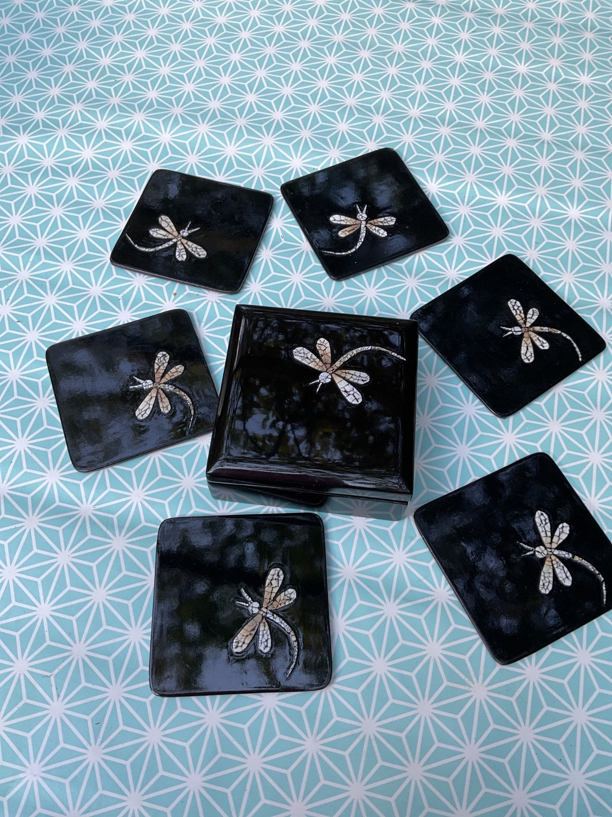 Dragonfly Coaster Set