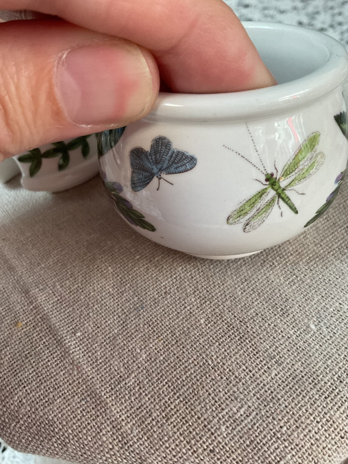 🪴 Portmeirion Botanic Garden Lidded Mustard Pot Vintage 1972