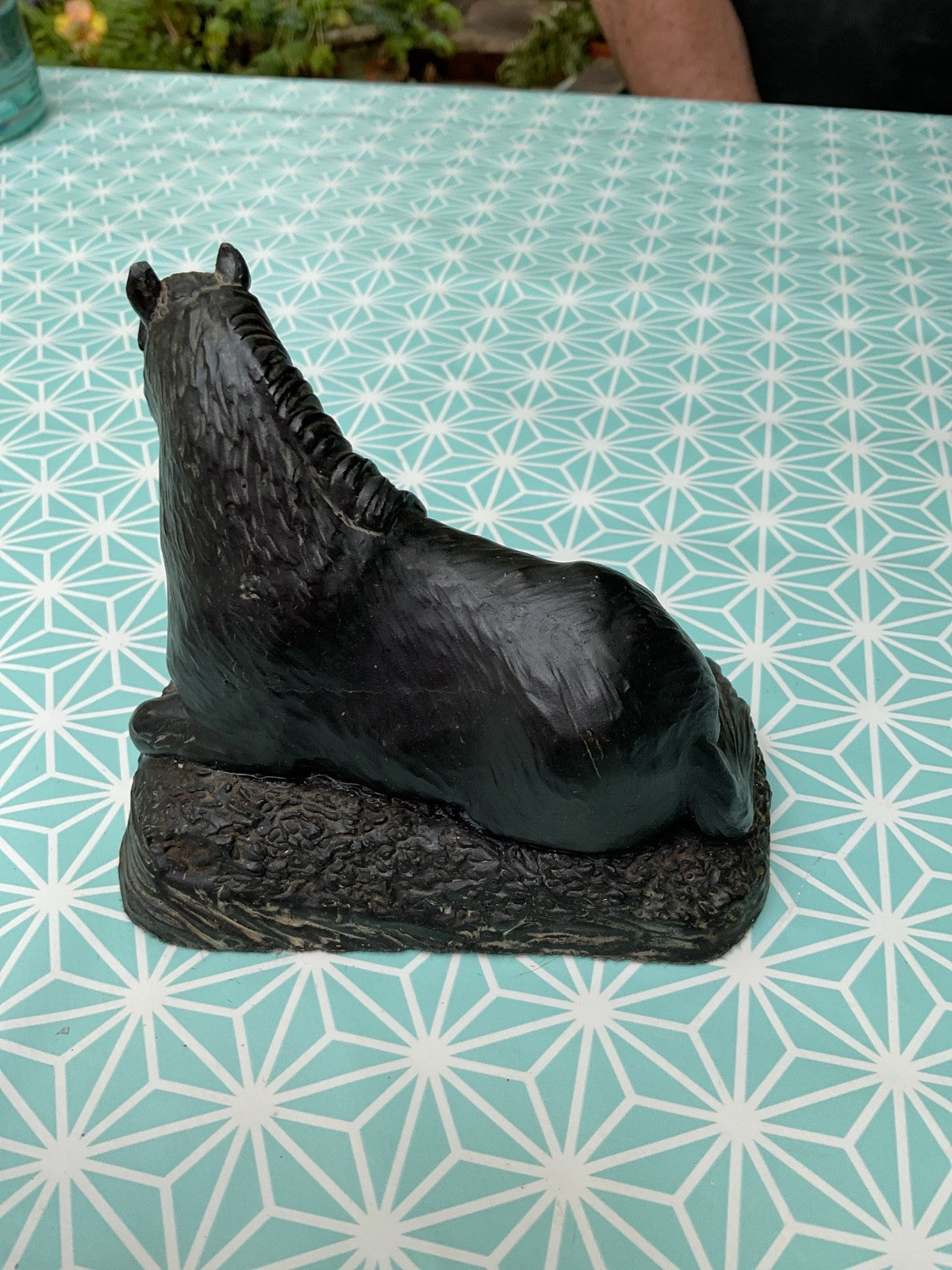 Bronze Effect Horse Figurine