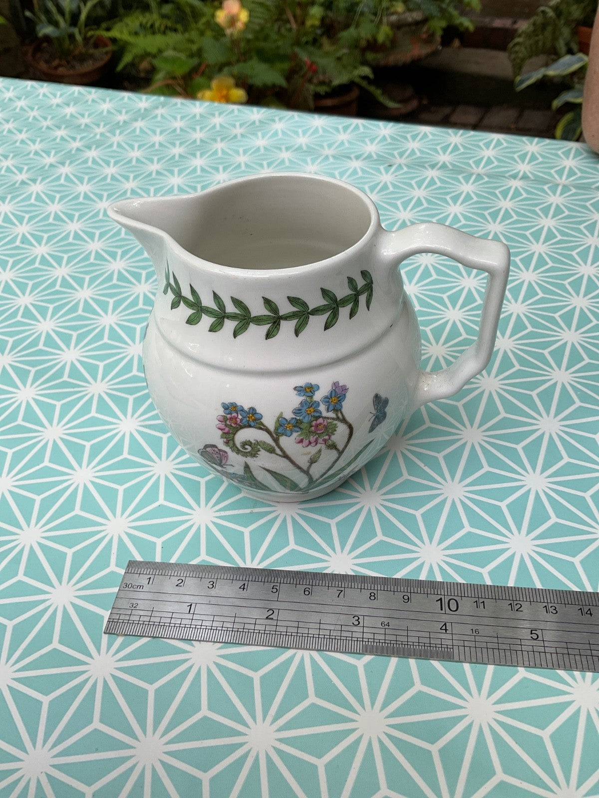 Portmeirion Botanic Garden Milk Jug – Forget-Me-Not