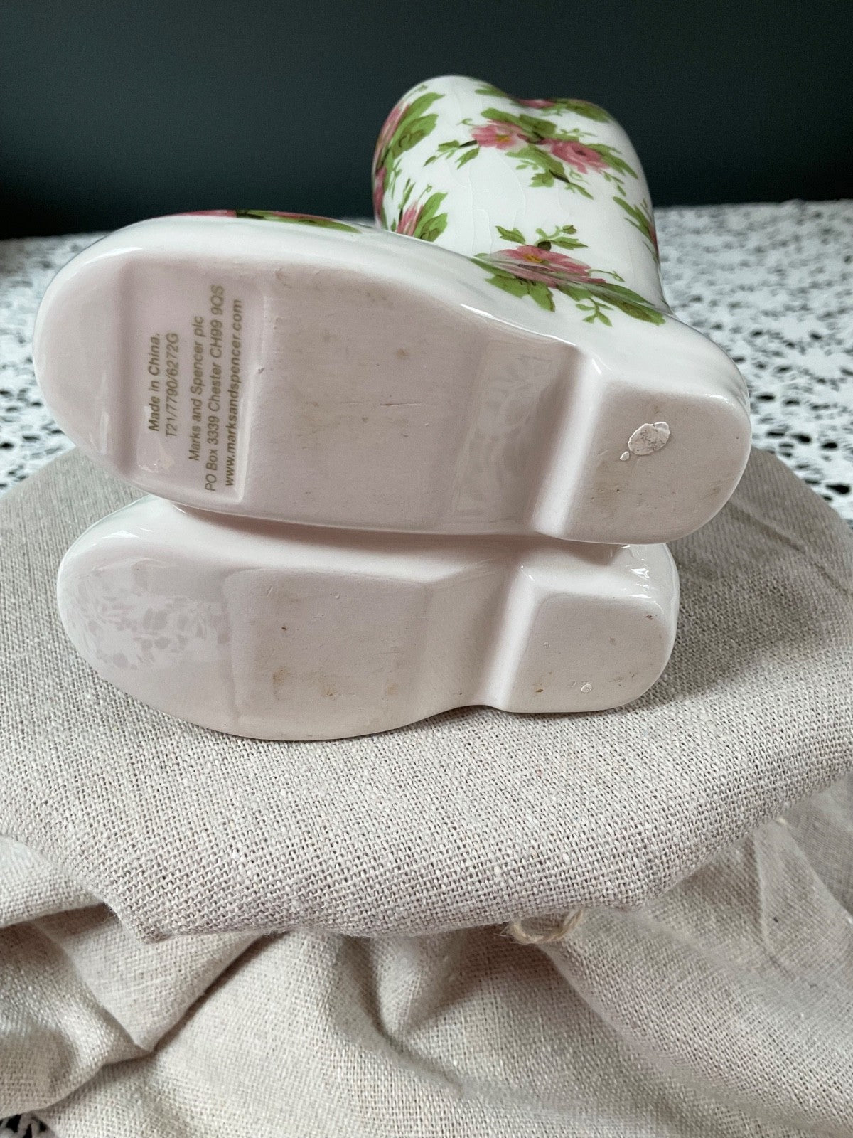 Marks & Spencer Ceramic Floral Boots