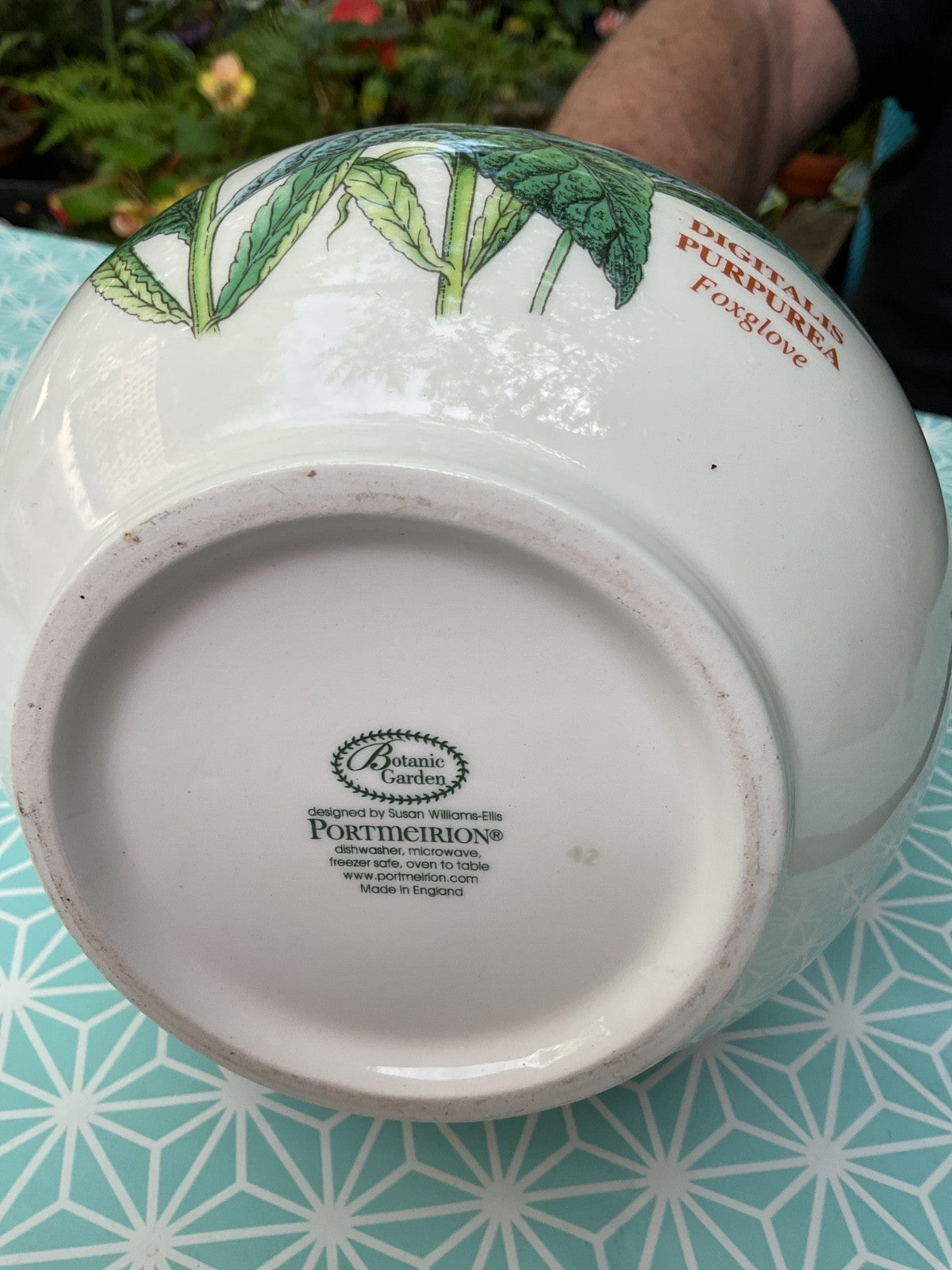 Portmeirion Botanic Garden Large Jug (Digitalis purpurea, 20 cm)