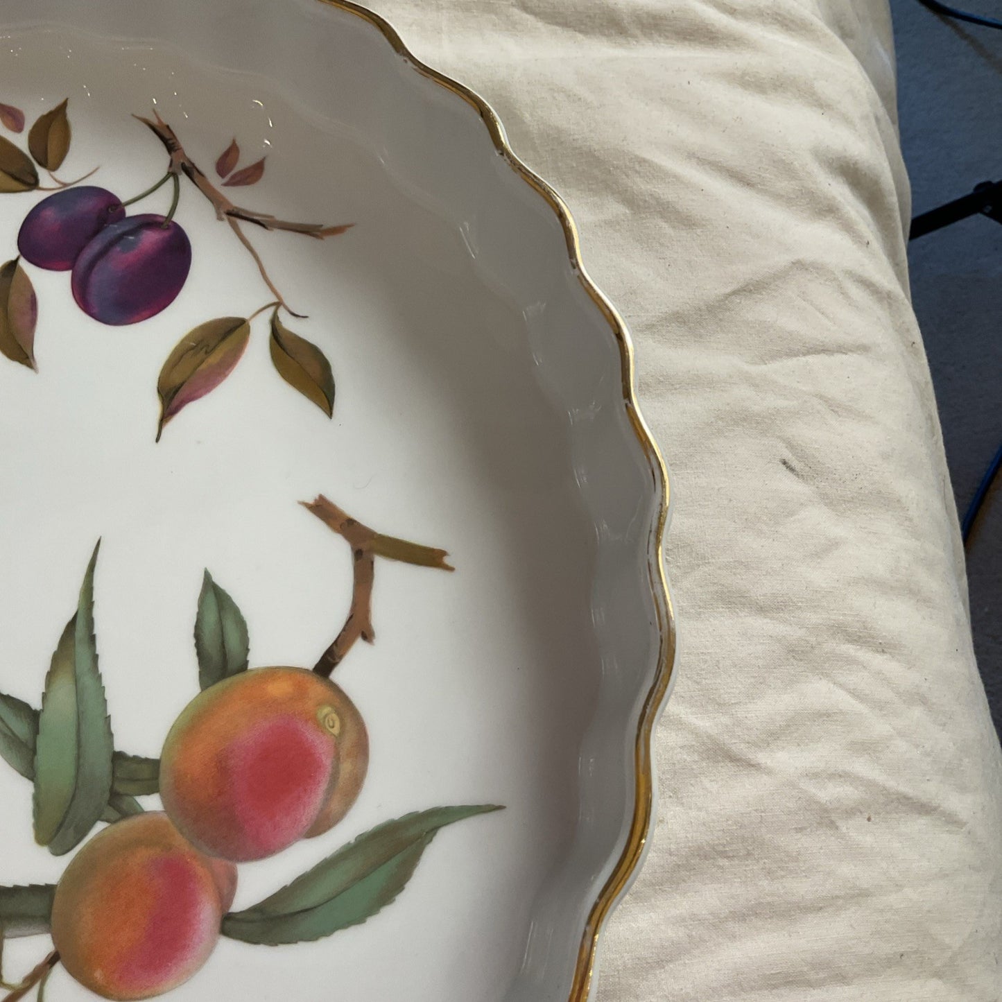 Royal Worcester Evesham Tart Dish
