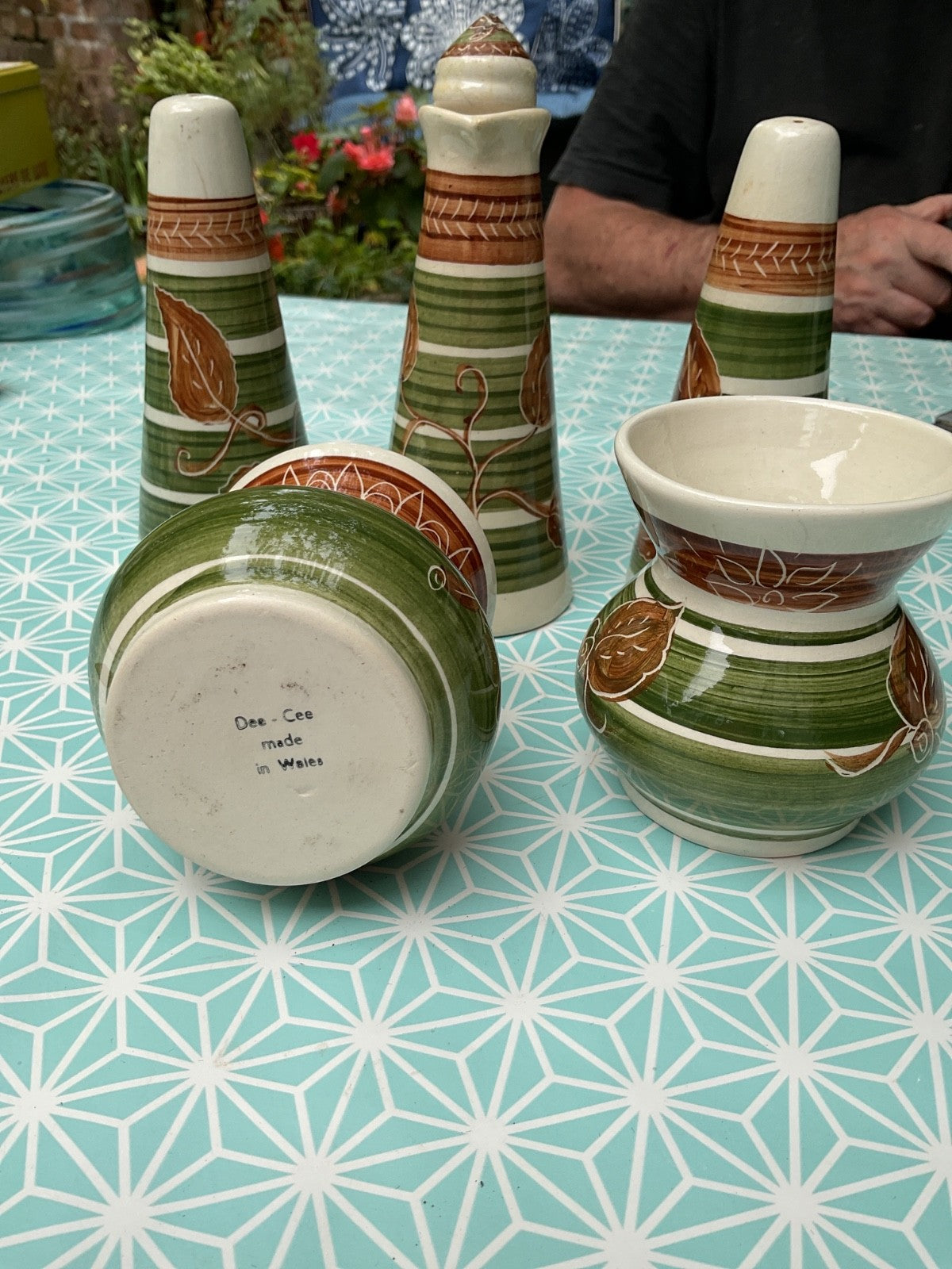 Dee-Cee Pottery Set