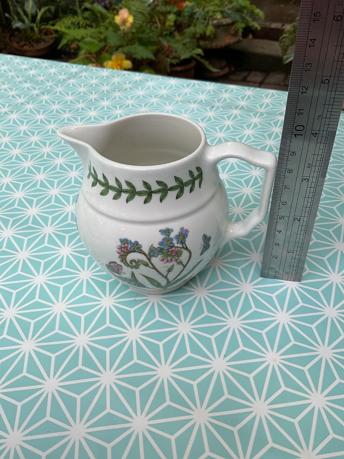 Portmeirion Botanic Garden Milk Jug – Forget-Me-Not