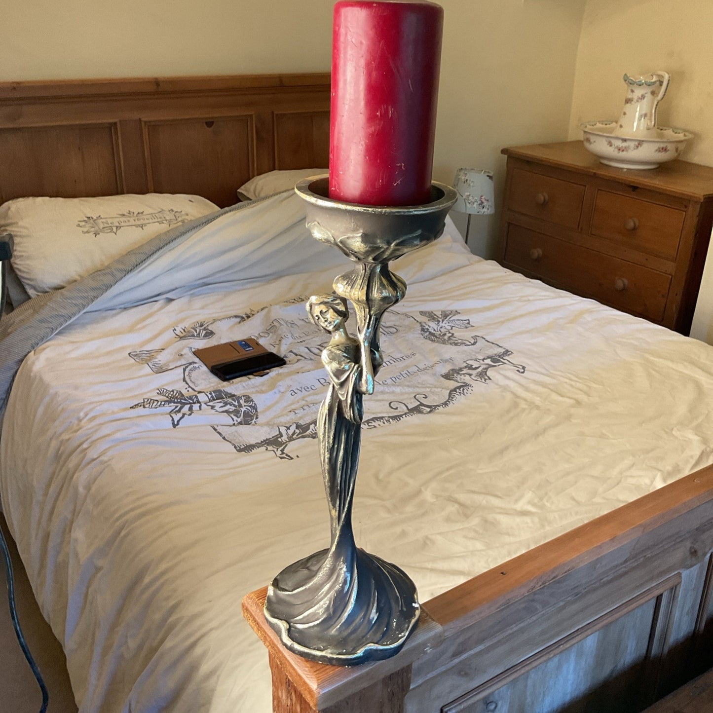 Italian Lady Candle Holder
