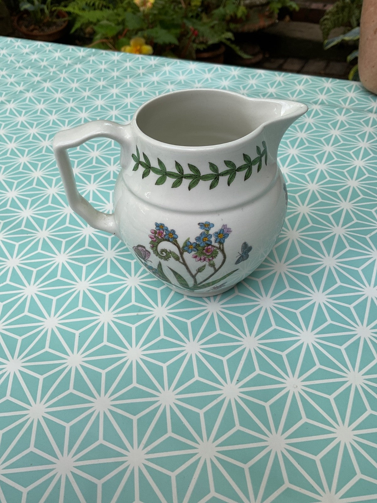 Portmeirion Botanic Garden Milk Jug – Forget-Me-Not