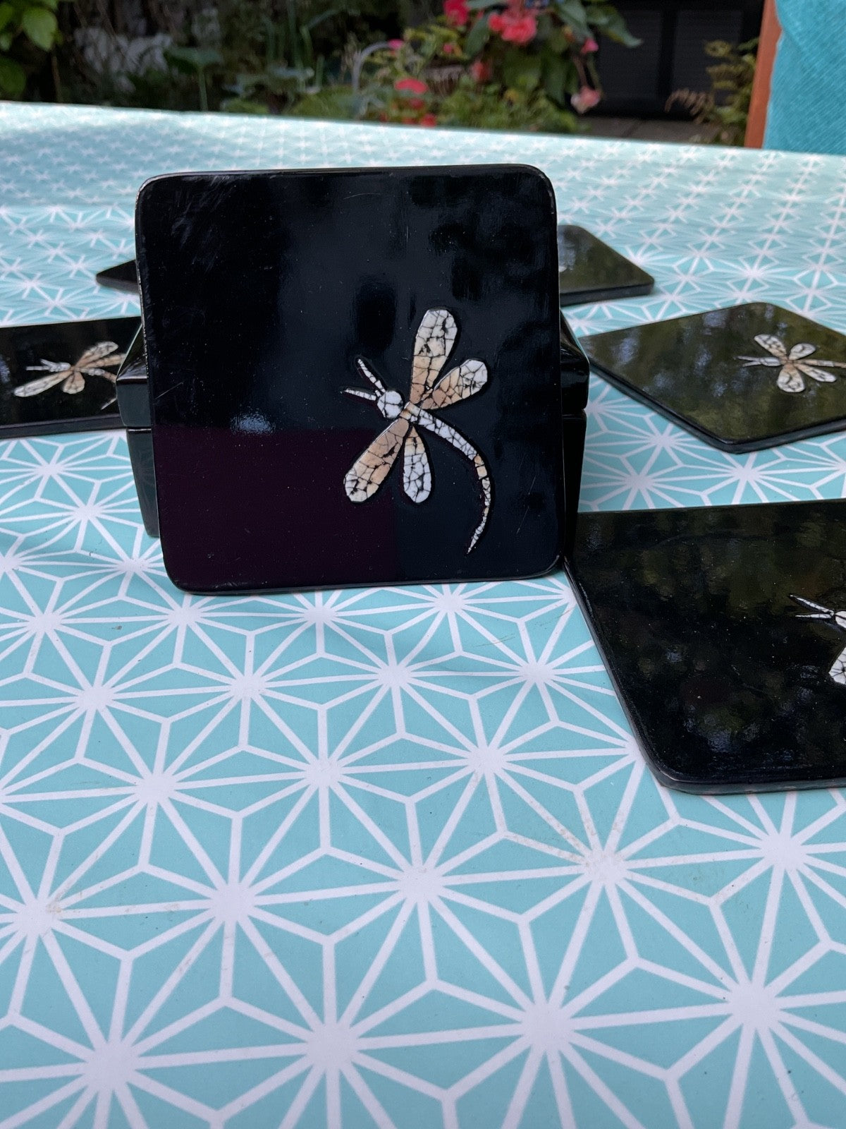 Dragonfly Coaster Set