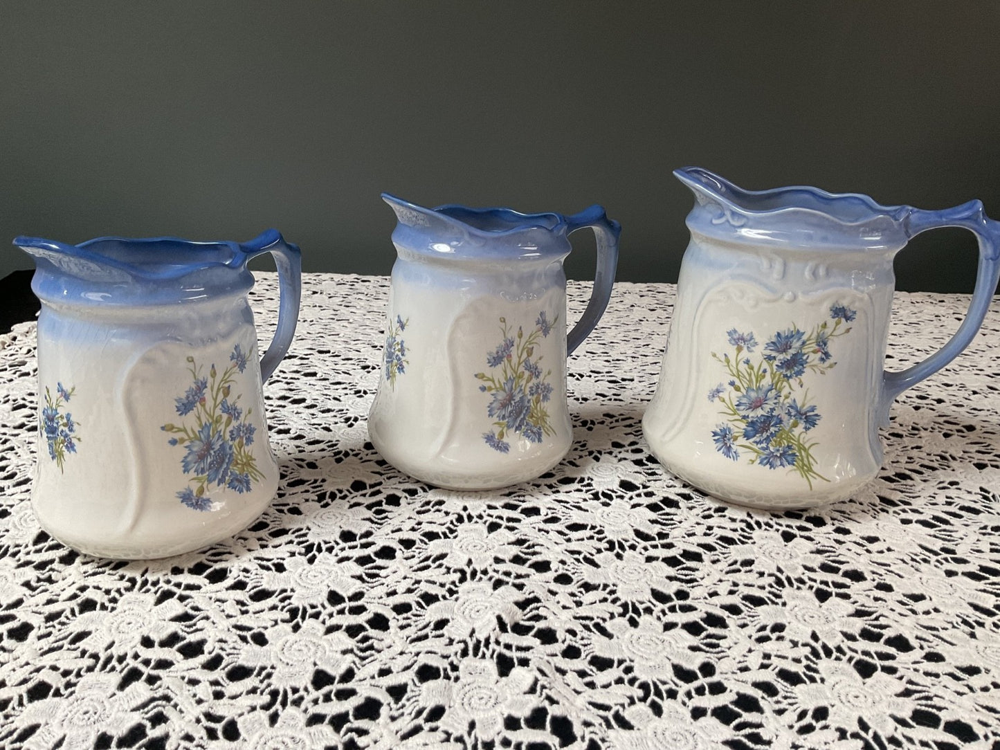 The Reme Collection Blue Jugs (Set of 3)