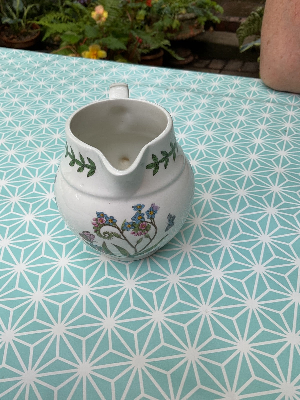 Portmeirion Botanic Garden Milk Jug – Forget-Me-Not