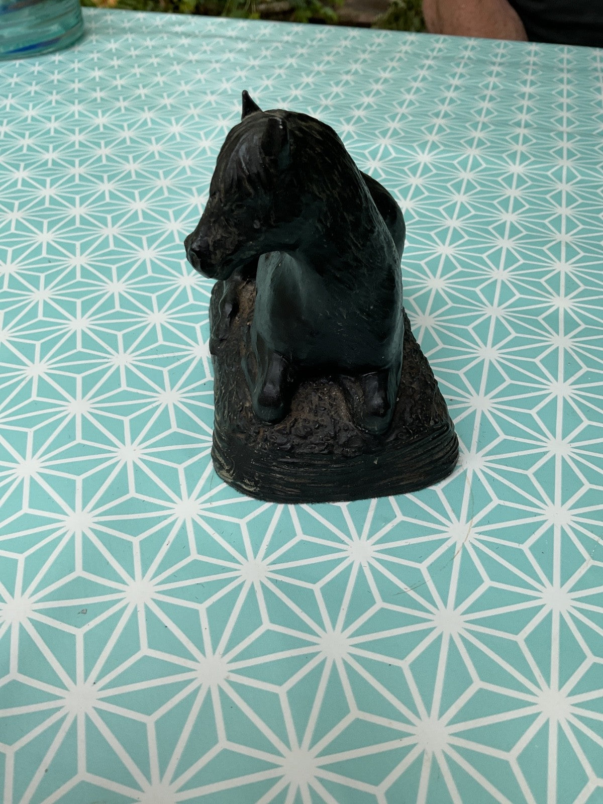 Bronze Effect Horse Figurine