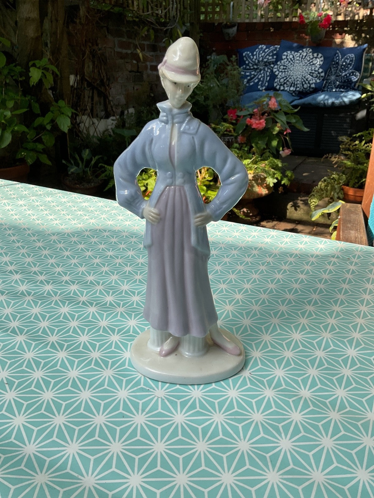 Ceramic Figurine – Lady in Blue