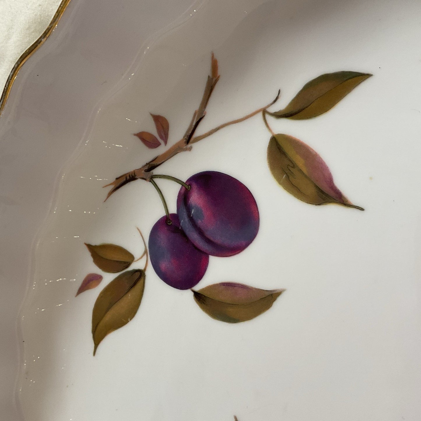 Royal Worcester Evesham Tart Dish