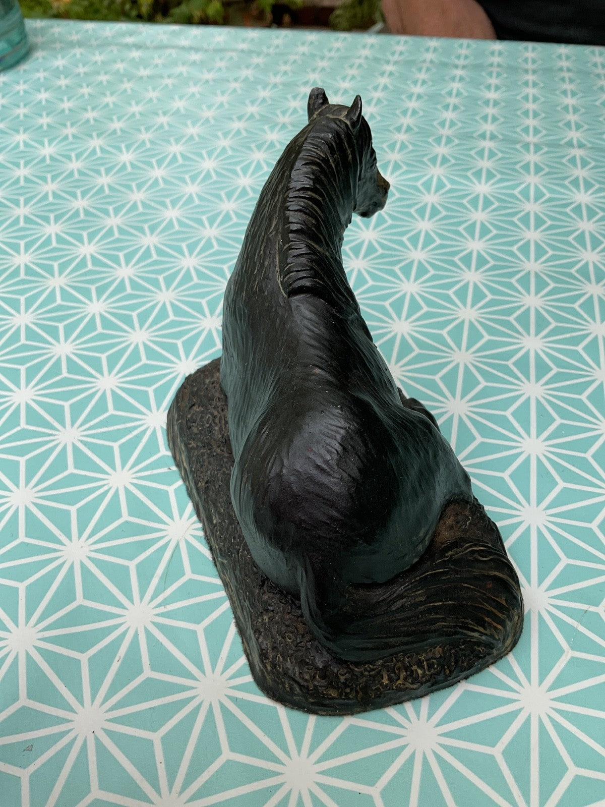 Bronze Effect Horse Figurine
