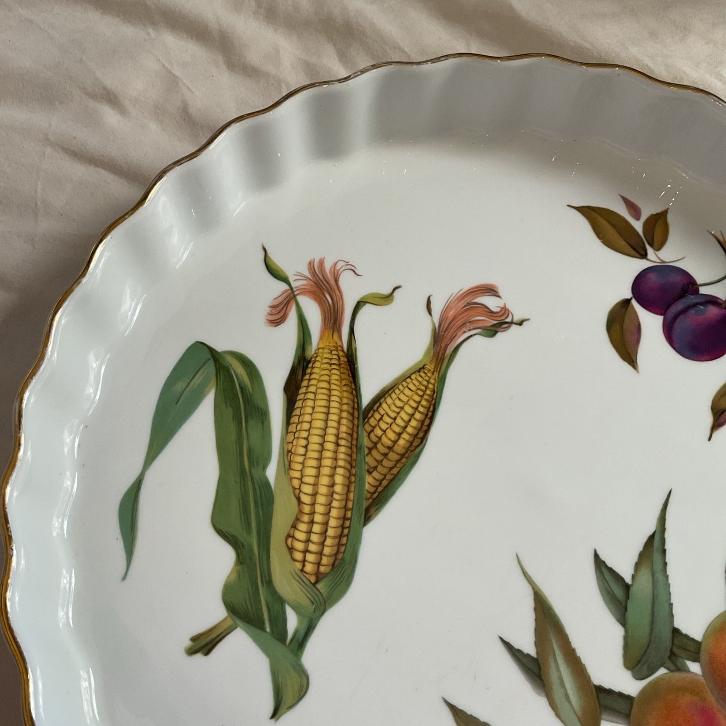 Royal Worcester Evesham Tart Dish