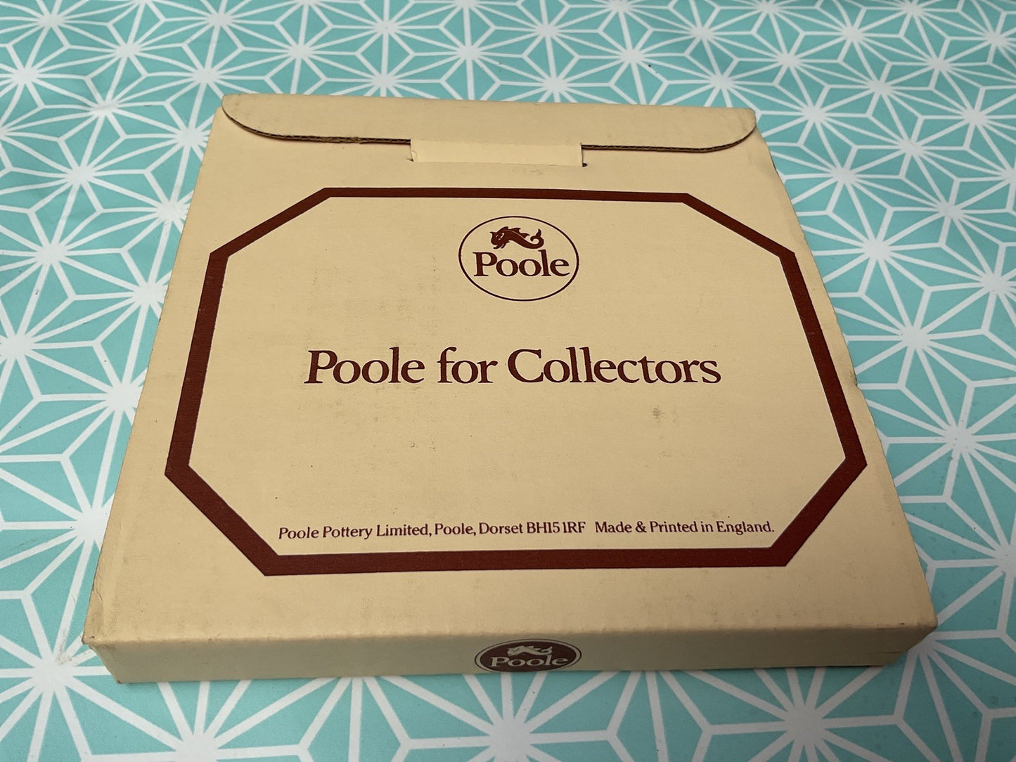 Poole Pottery Collectors Plaque – Owl Design, Boxed, 5"
