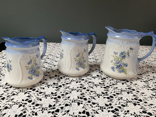 The Reme Collection Blue Jugs (Set of 3)