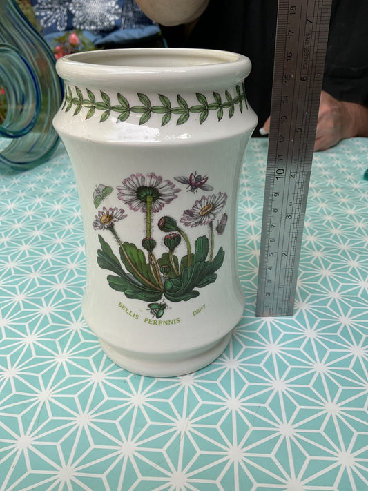 Portmeirion Botanic GardenVase / Utensil Holder (Bellis perennis, 16 cm)